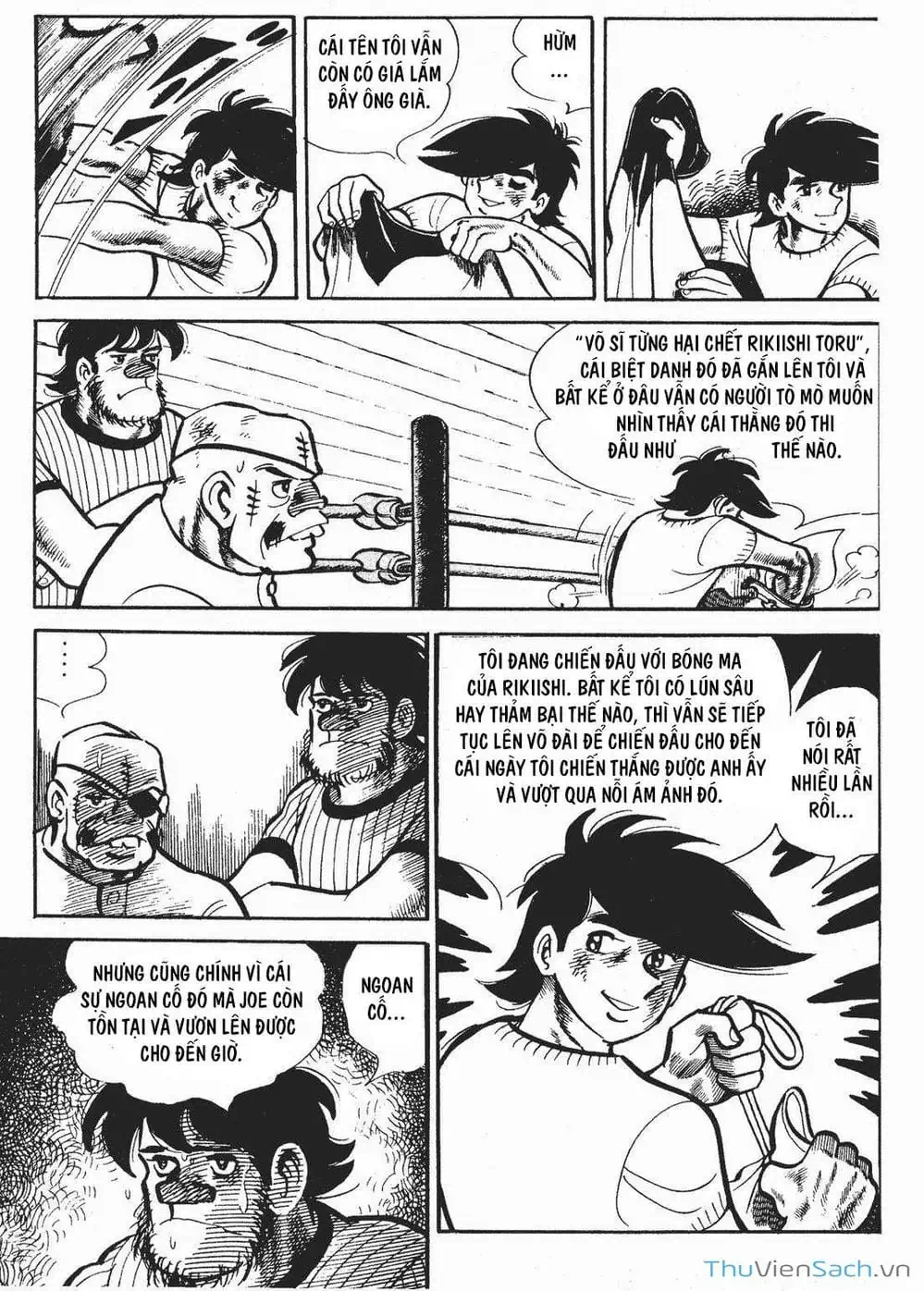 Truyện Tranh Thiết Quyền Lãng Tử - Ashita No Joe trang 5