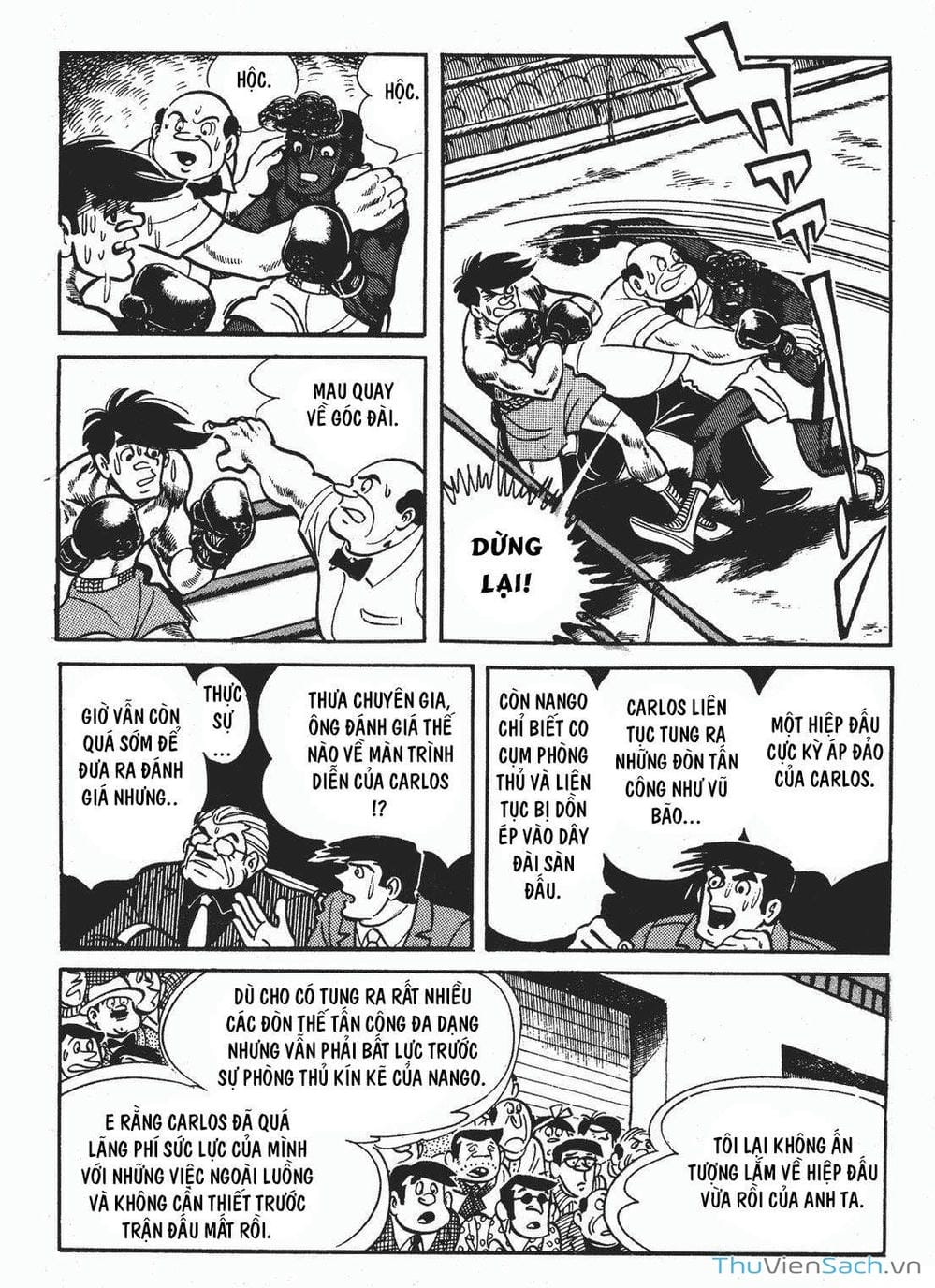 Truyện Tranh Thiết Quyền Lãng Tử - Ashita No Joe trang 5