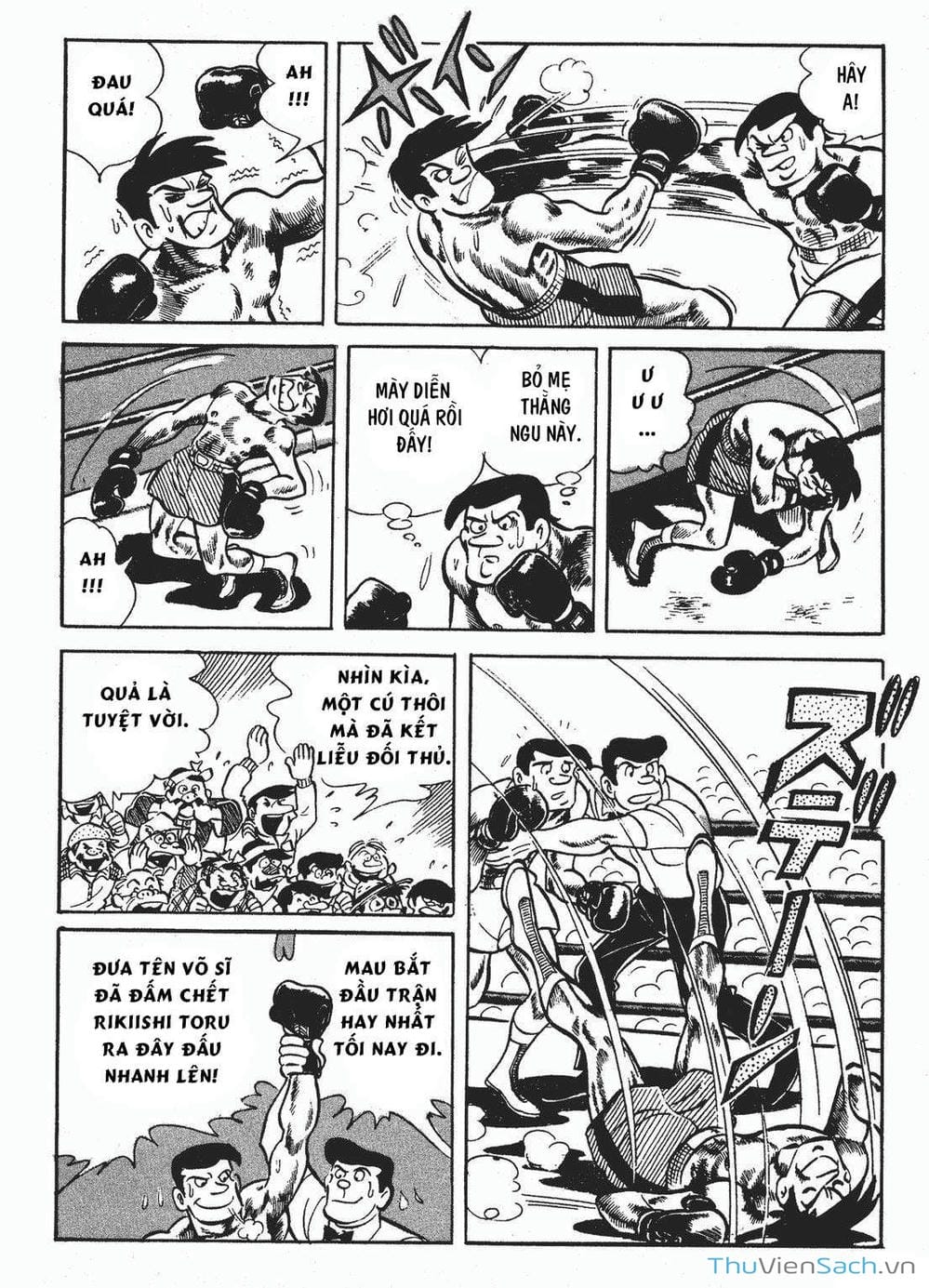 Truyện Tranh Thiết Quyền Lãng Tử - Ashita No Joe trang 5