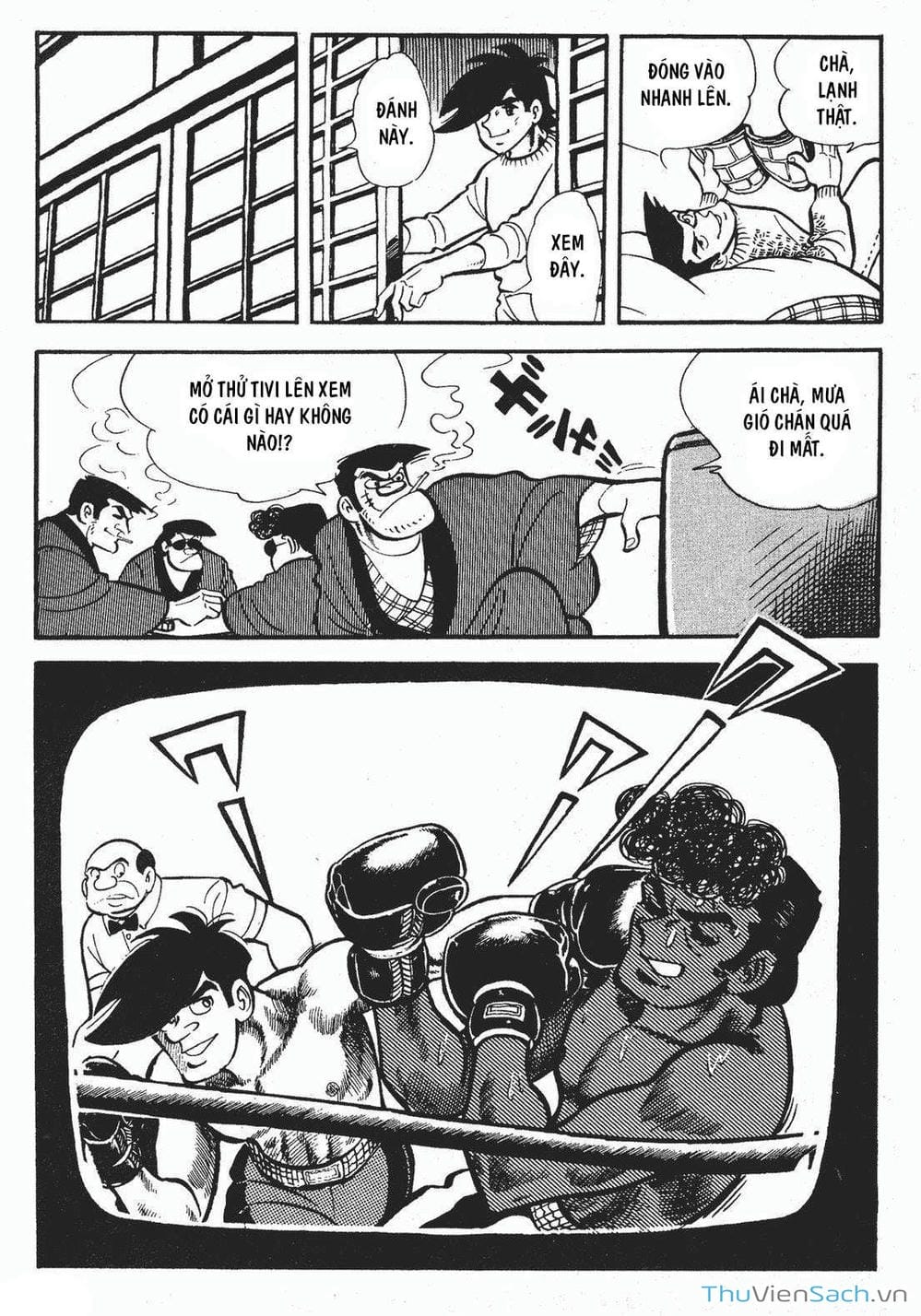 Truyện Tranh Thiết Quyền Lãng Tử - Ashita No Joe trang 5