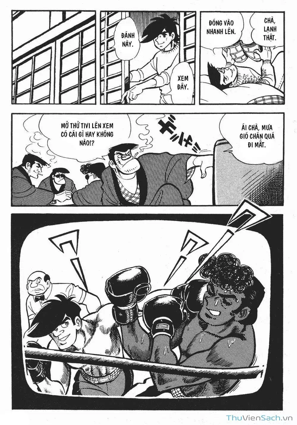 Truyện Tranh Thiết Quyền Lãng Tử - Ashita No Joe trang 5