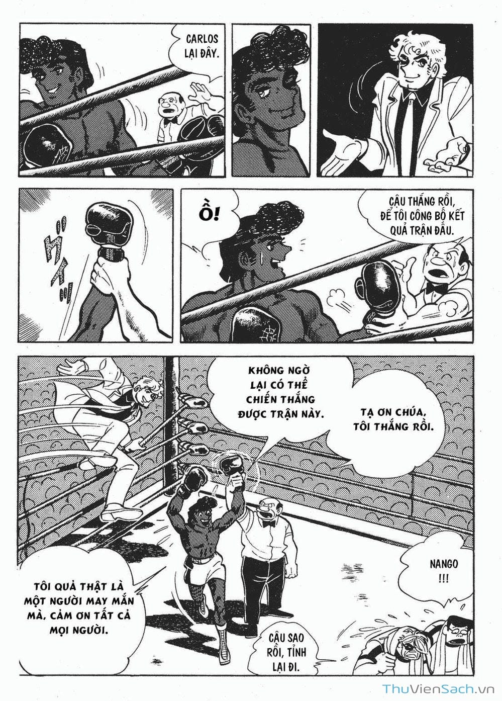 Truyện Tranh Thiết Quyền Lãng Tử - Ashita No Joe trang 5