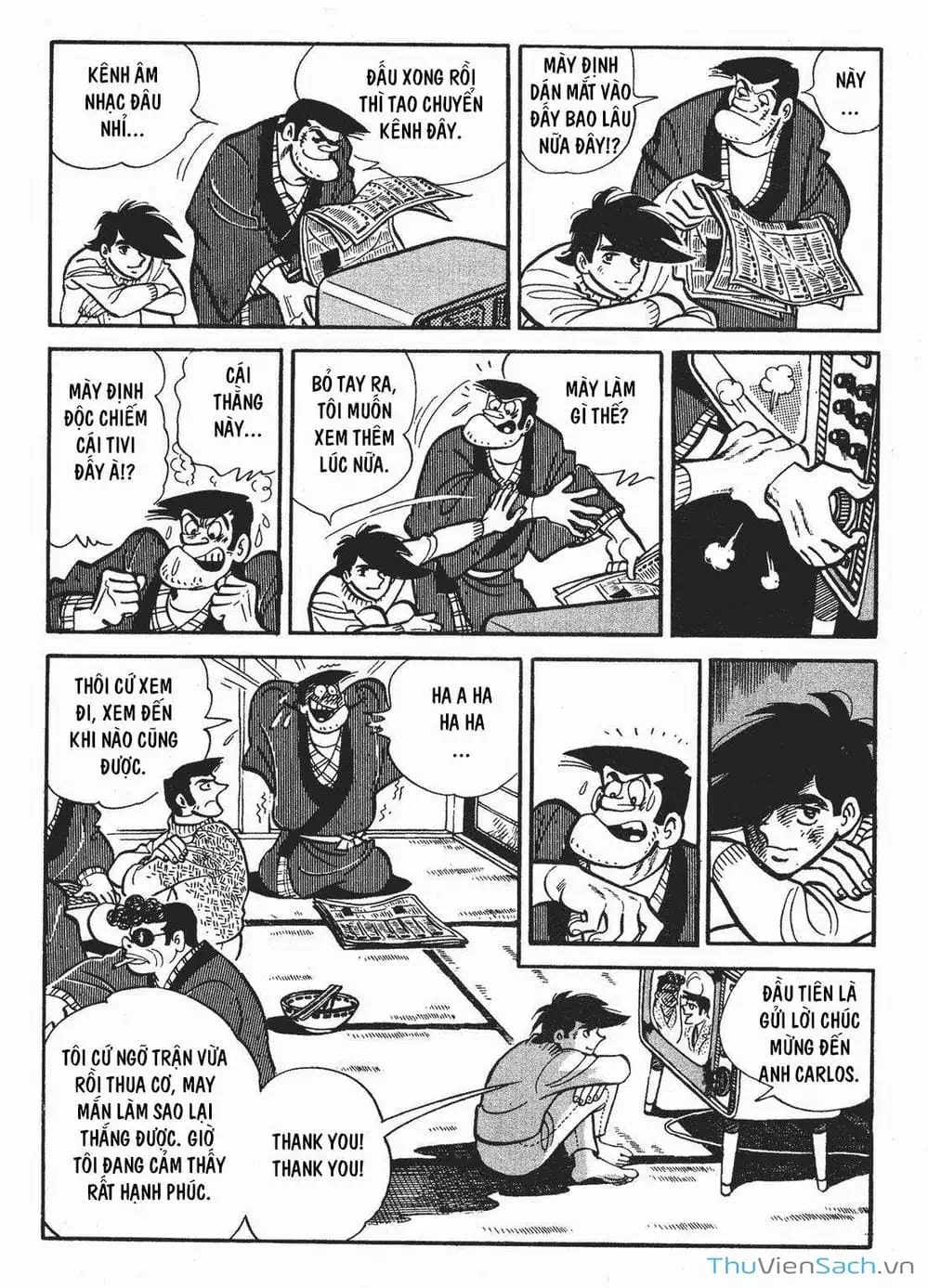 Truyện Tranh Thiết Quyền Lãng Tử - Ashita No Joe trang 5