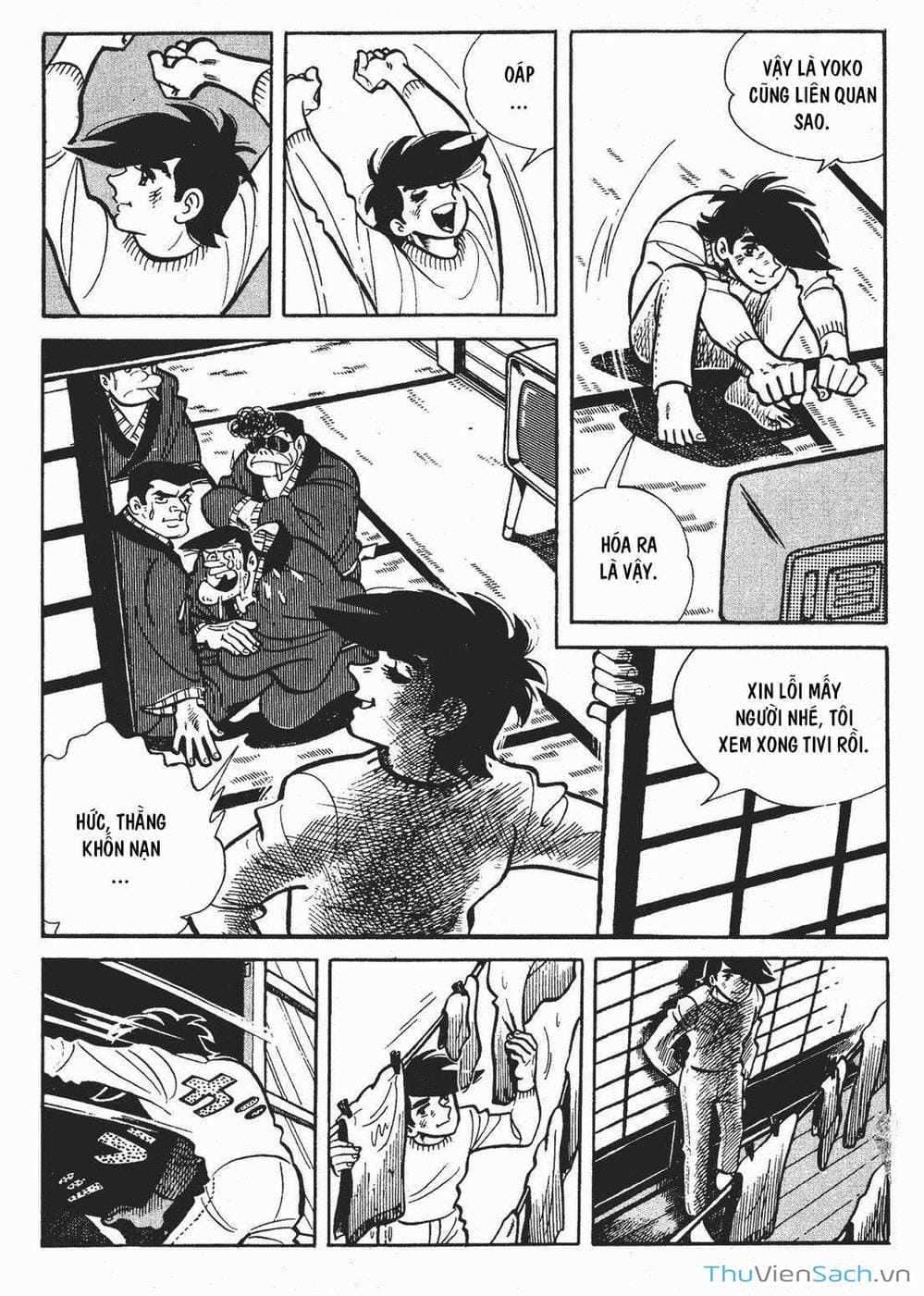 Truyện Tranh Thiết Quyền Lãng Tử - Ashita No Joe trang 5