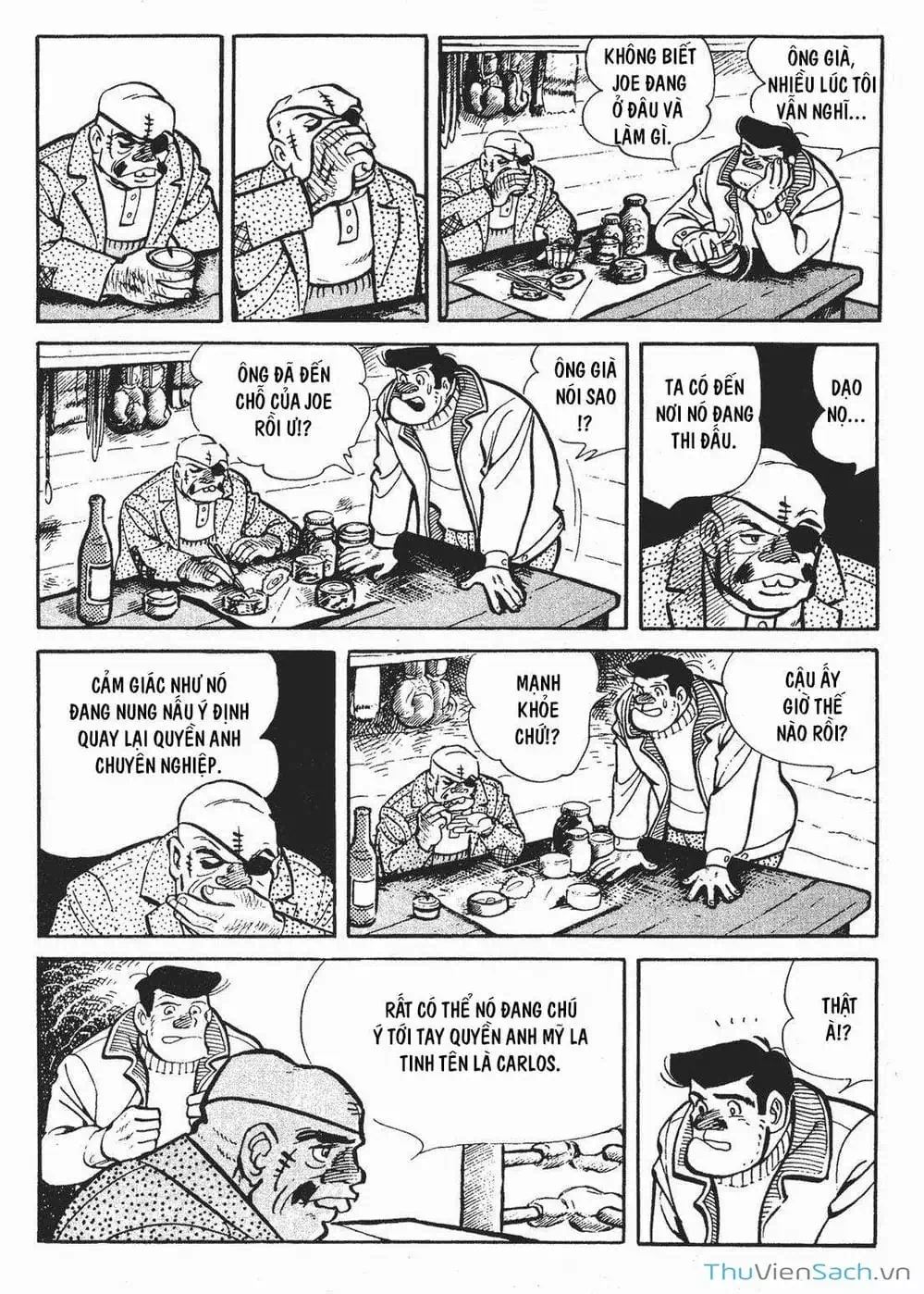 Truyện Tranh Thiết Quyền Lãng Tử - Ashita No Joe trang 5