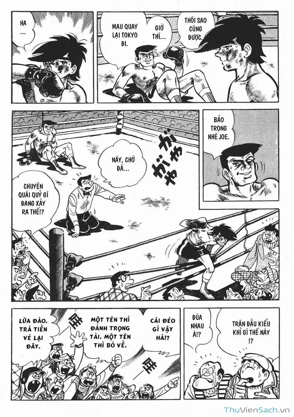 Truyện Tranh Thiết Quyền Lãng Tử - Ashita No Joe trang 5