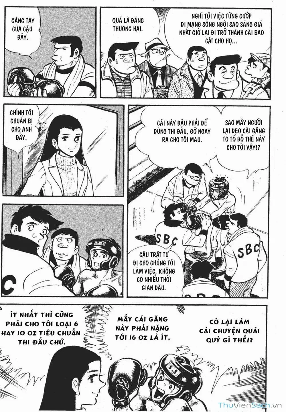 Truyện Tranh Thiết Quyền Lãng Tử - Ashita No Joe trang 5