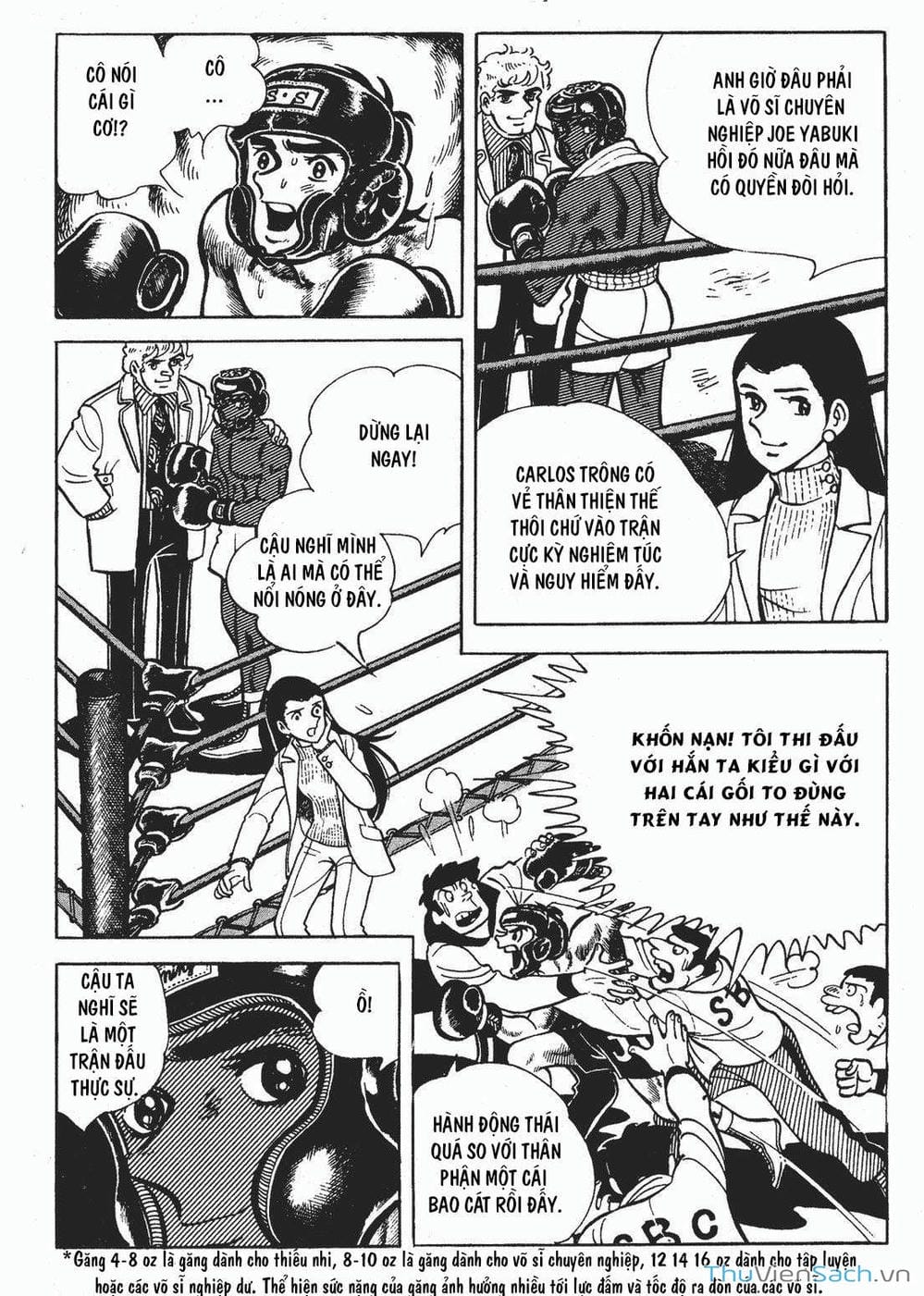 Truyện Tranh Thiết Quyền Lãng Tử - Ashita No Joe trang 5