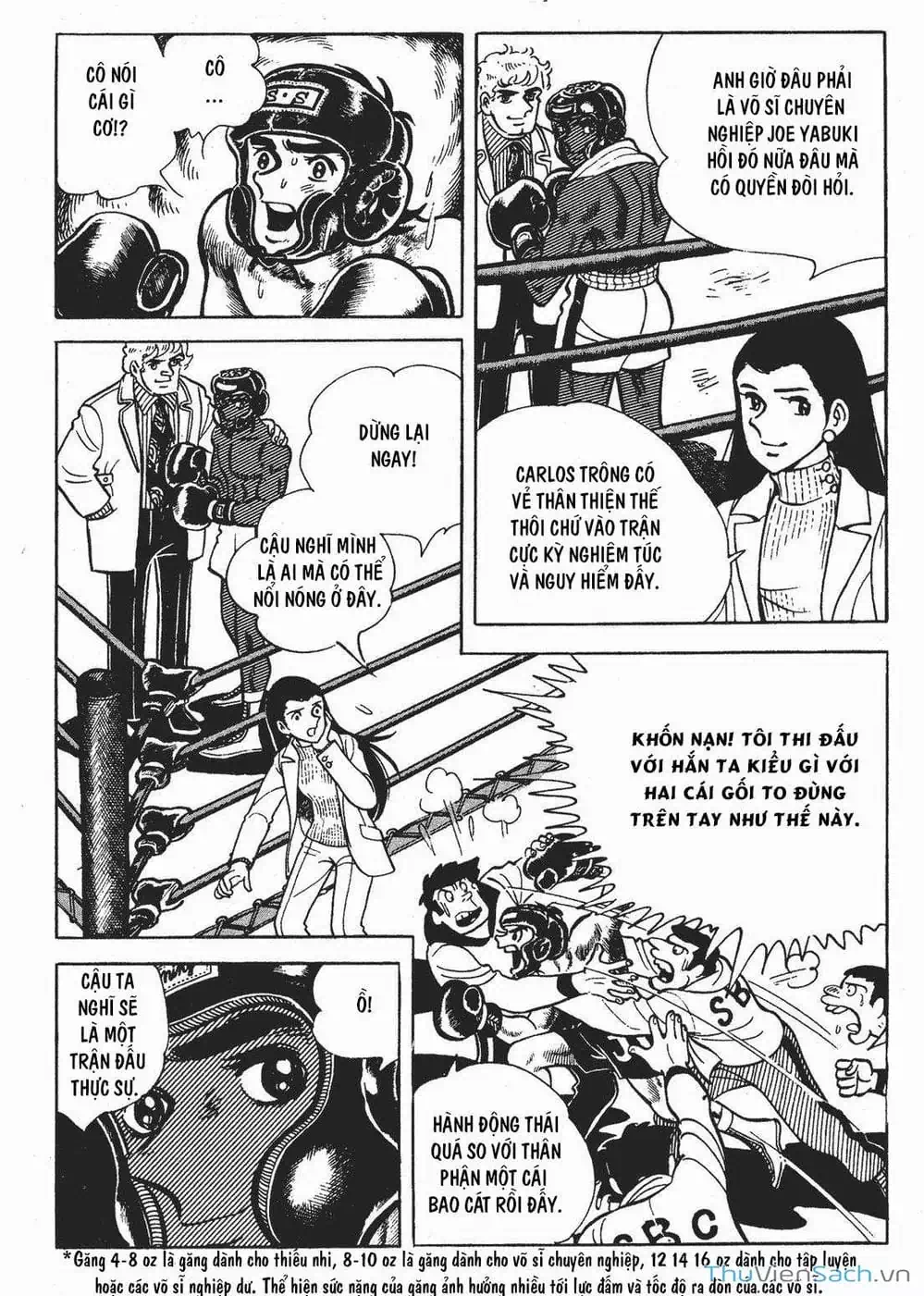 Truyện Tranh Thiết Quyền Lãng Tử - Ashita No Joe trang 5