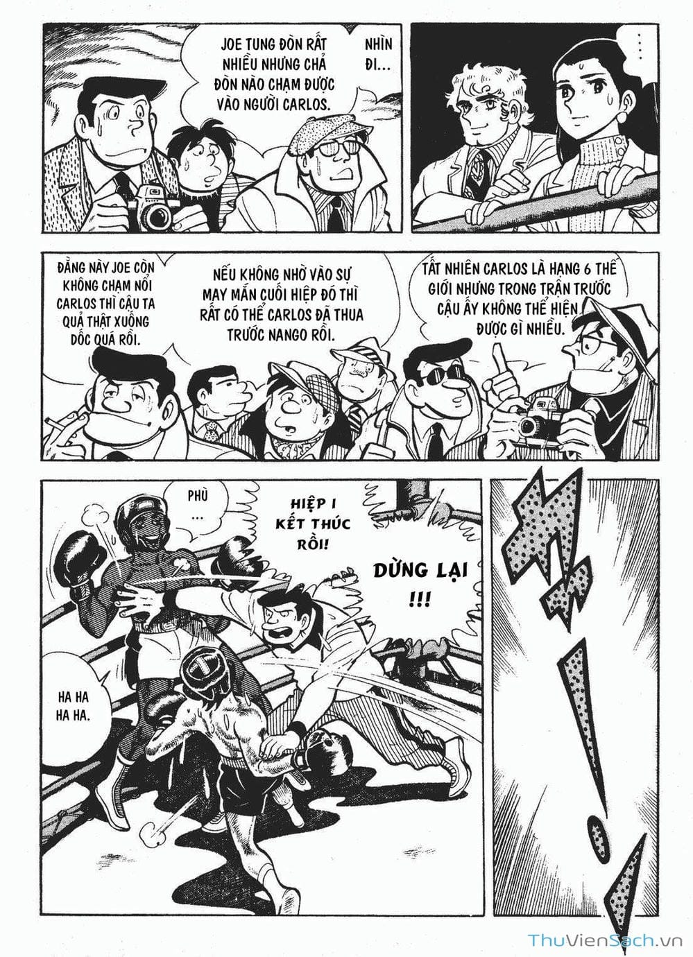 Truyện Tranh Thiết Quyền Lãng Tử - Ashita No Joe trang 5