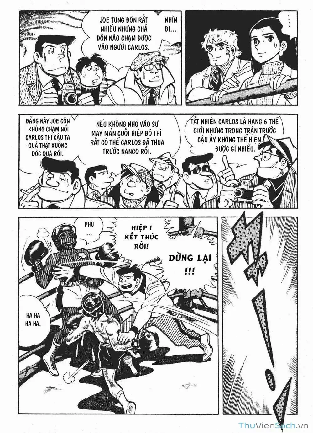 Truyện Tranh Thiết Quyền Lãng Tử - Ashita No Joe trang 5