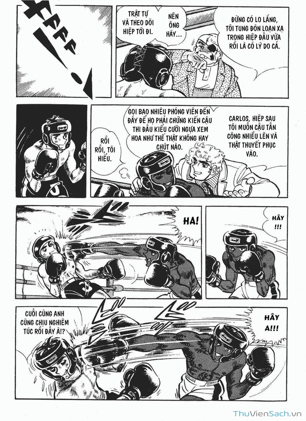 Truyện Tranh Thiết Quyền Lãng Tử - Ashita No Joe trang 5