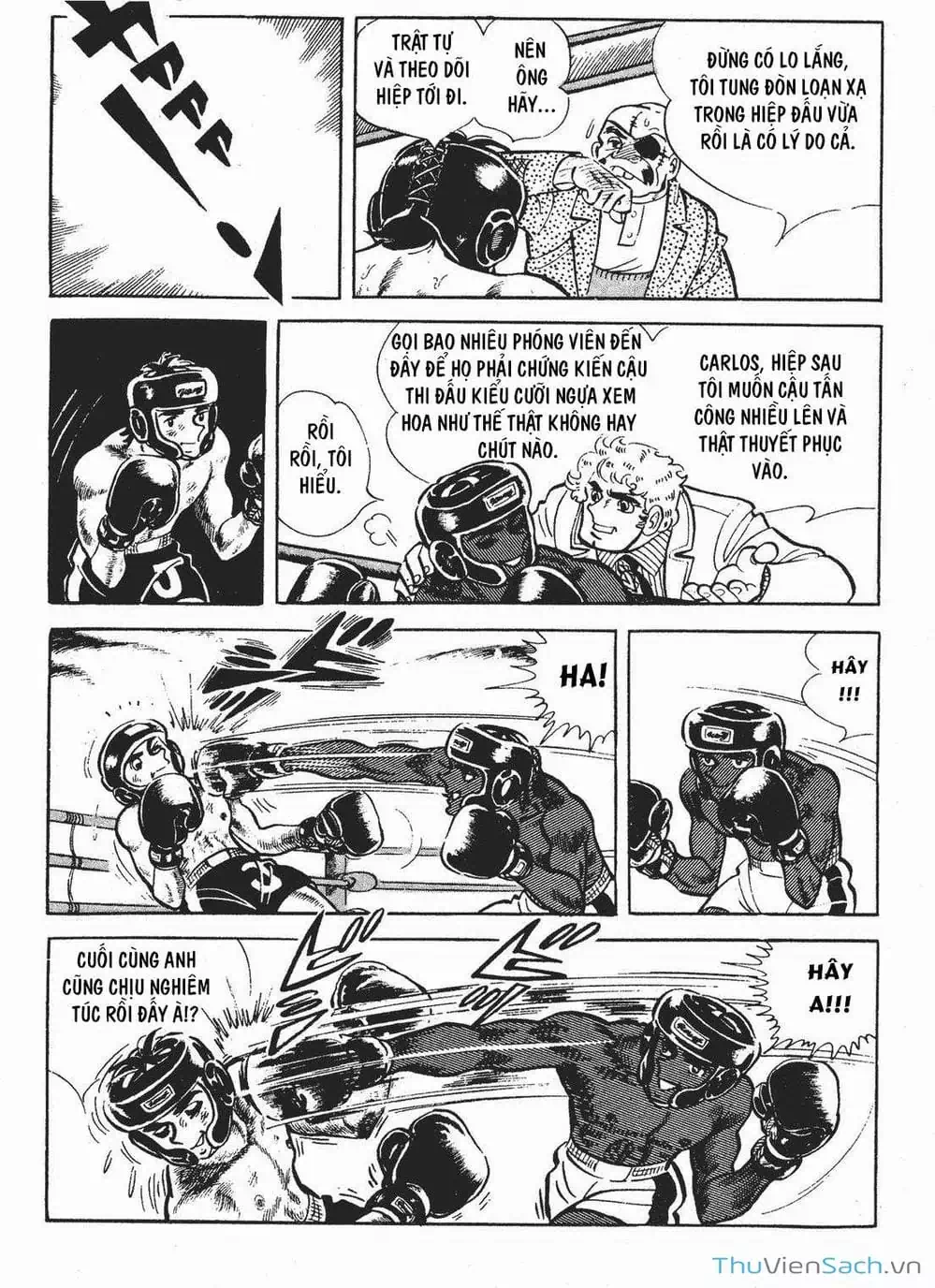 Truyện Tranh Thiết Quyền Lãng Tử - Ashita No Joe trang 5