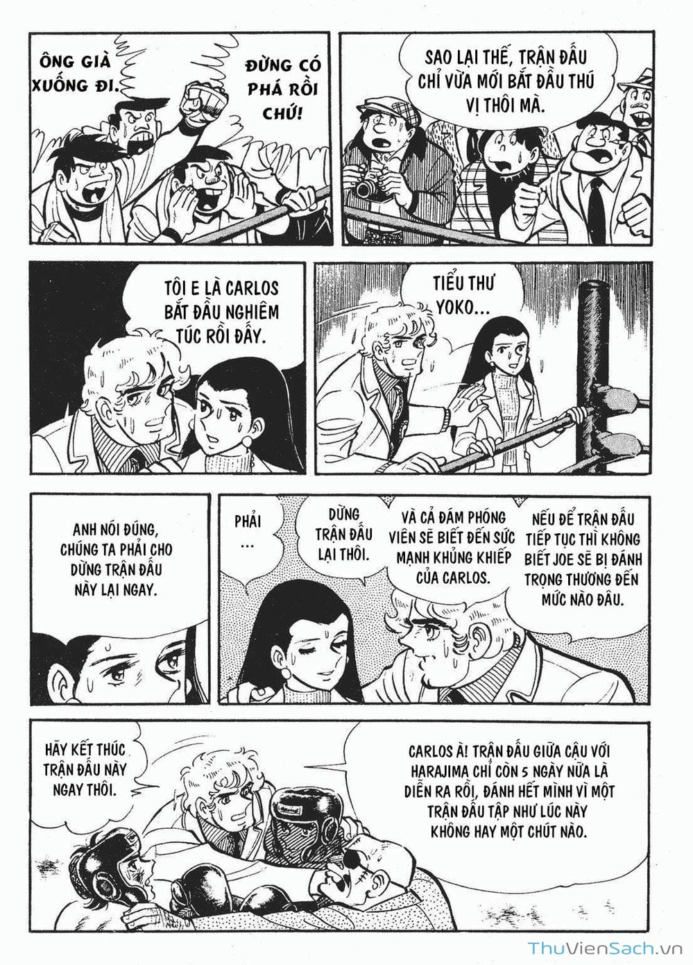 Truyện Tranh Thiết Quyền Lãng Tử - Ashita No Joe trang 5