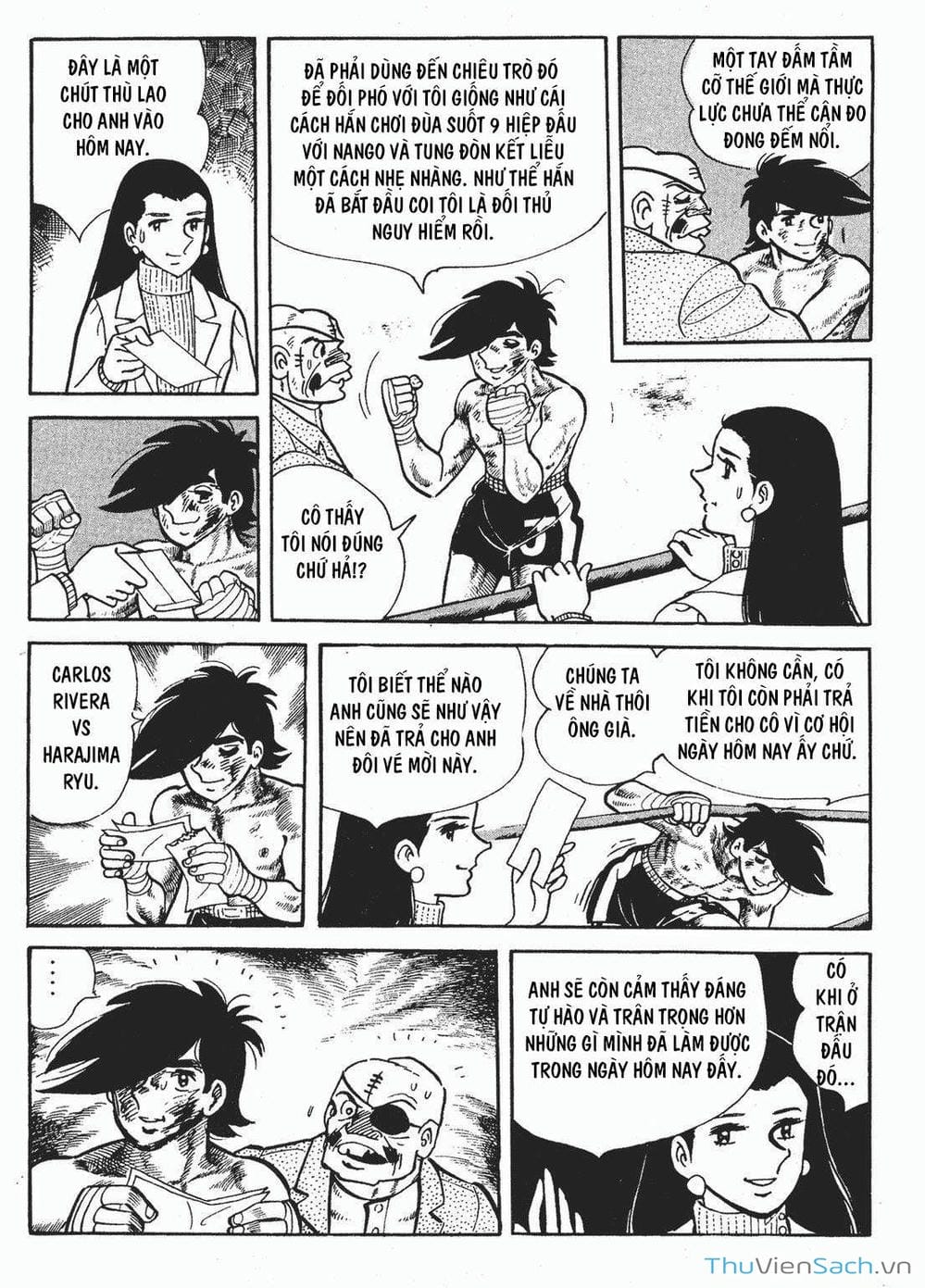 Truyện Tranh Thiết Quyền Lãng Tử - Ashita No Joe trang 5