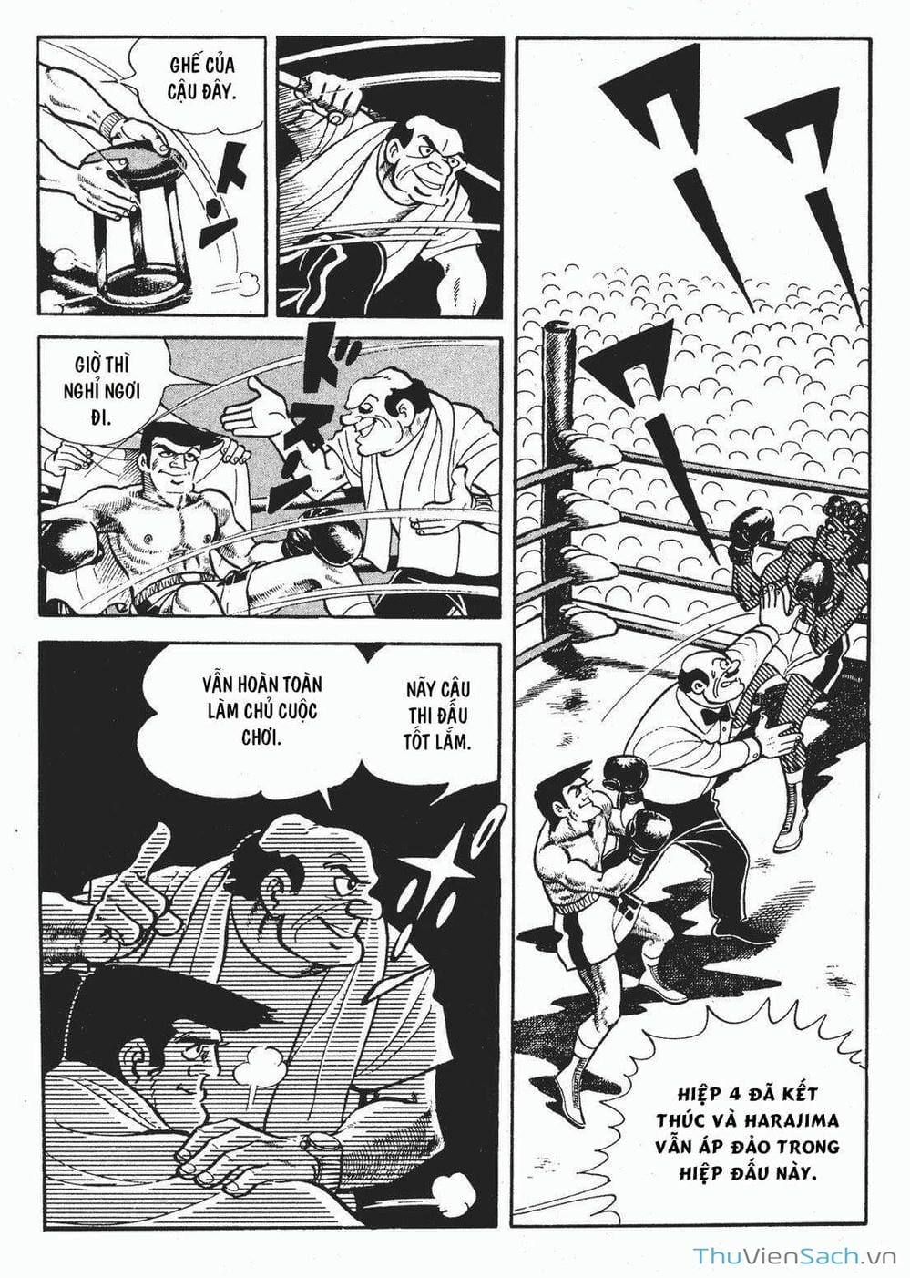 Truyện Tranh Thiết Quyền Lãng Tử - Ashita No Joe trang 5