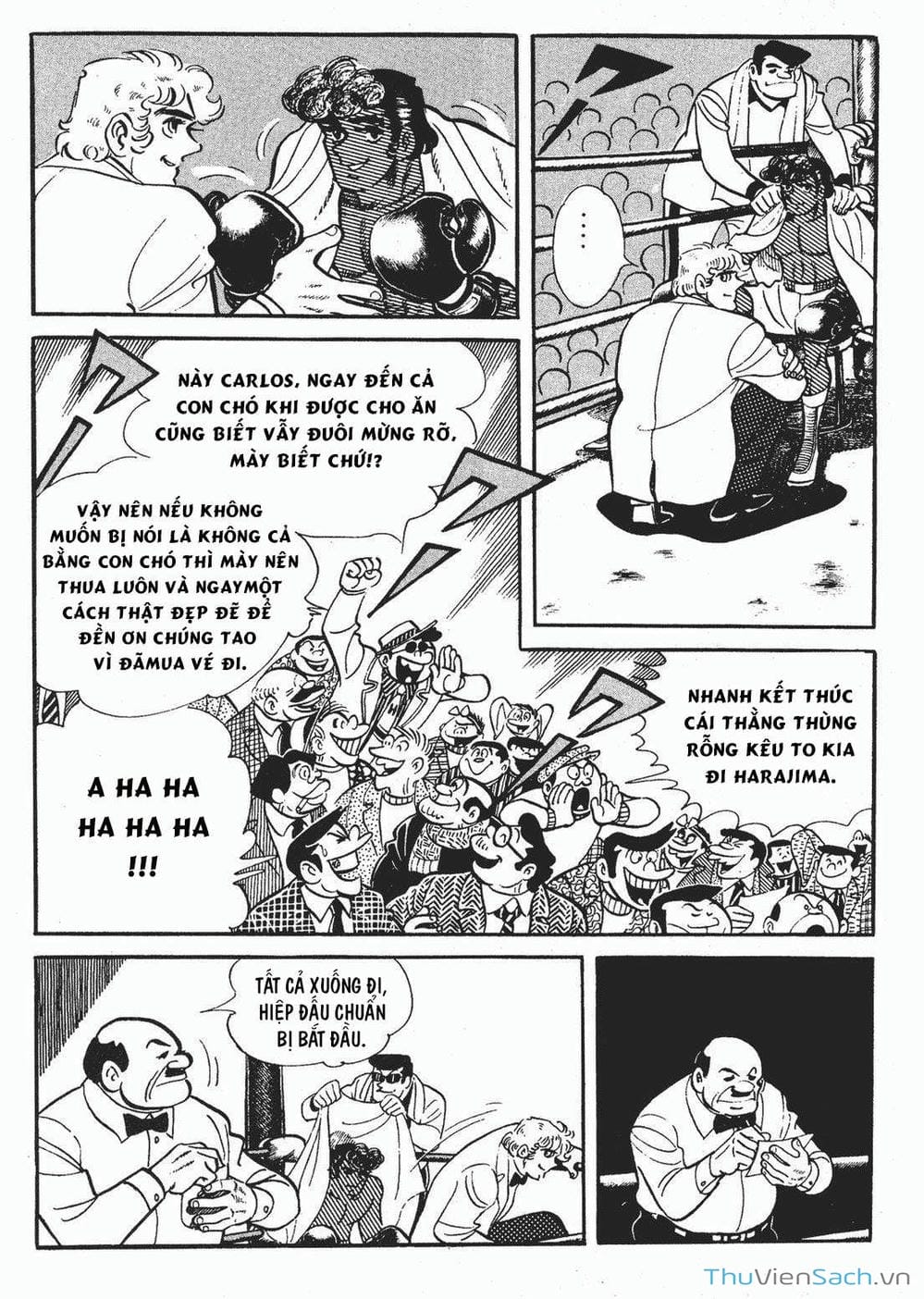 Truyện Tranh Thiết Quyền Lãng Tử - Ashita No Joe trang 5