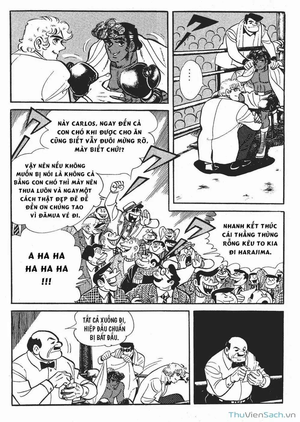 Truyện Tranh Thiết Quyền Lãng Tử - Ashita No Joe trang 5