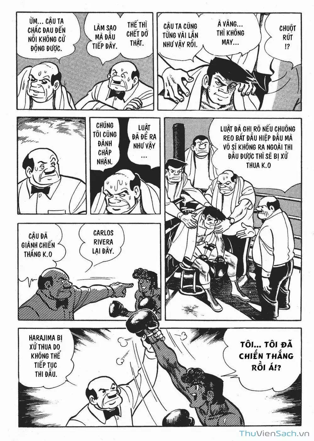 Truyện Tranh Thiết Quyền Lãng Tử - Ashita No Joe trang 5