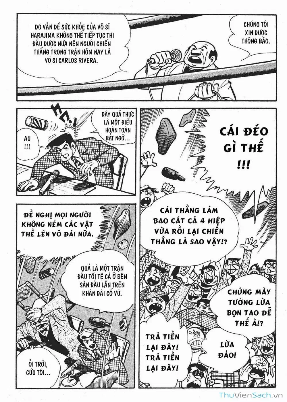 Truyện Tranh Thiết Quyền Lãng Tử - Ashita No Joe trang 5