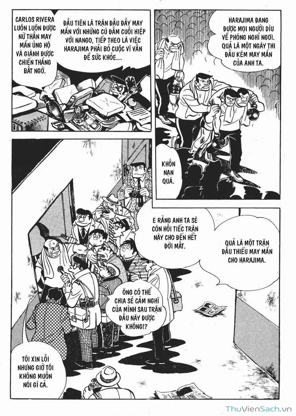 Truyện Tranh Thiết Quyền Lãng Tử - Ashita No Joe trang 5