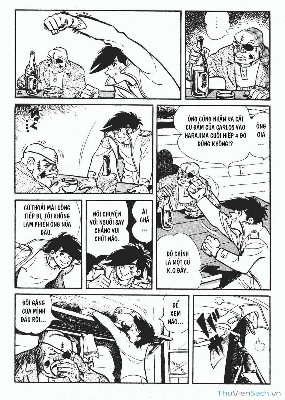 Truyện Tranh Thiết Quyền Lãng Tử - Ashita No Joe trang 5