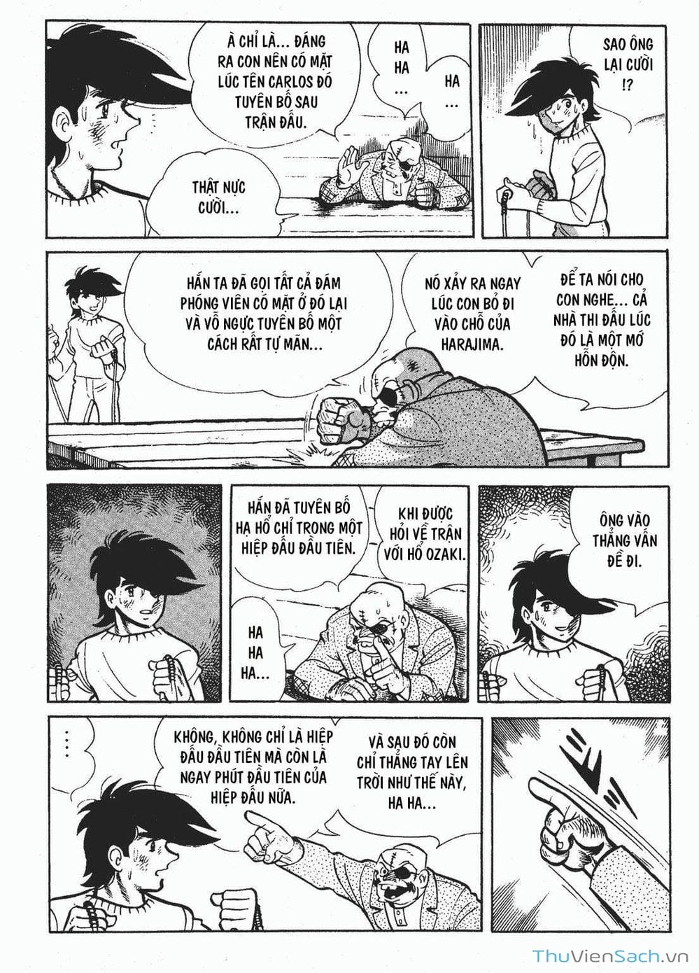Truyện Tranh Thiết Quyền Lãng Tử - Ashita No Joe trang 5