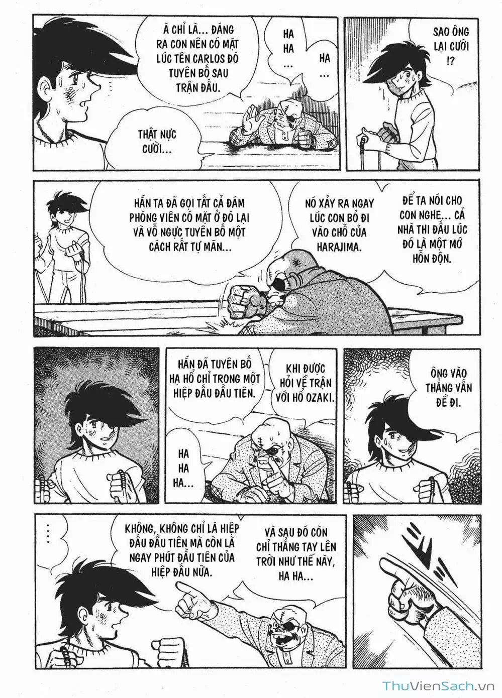 Truyện Tranh Thiết Quyền Lãng Tử - Ashita No Joe trang 5
