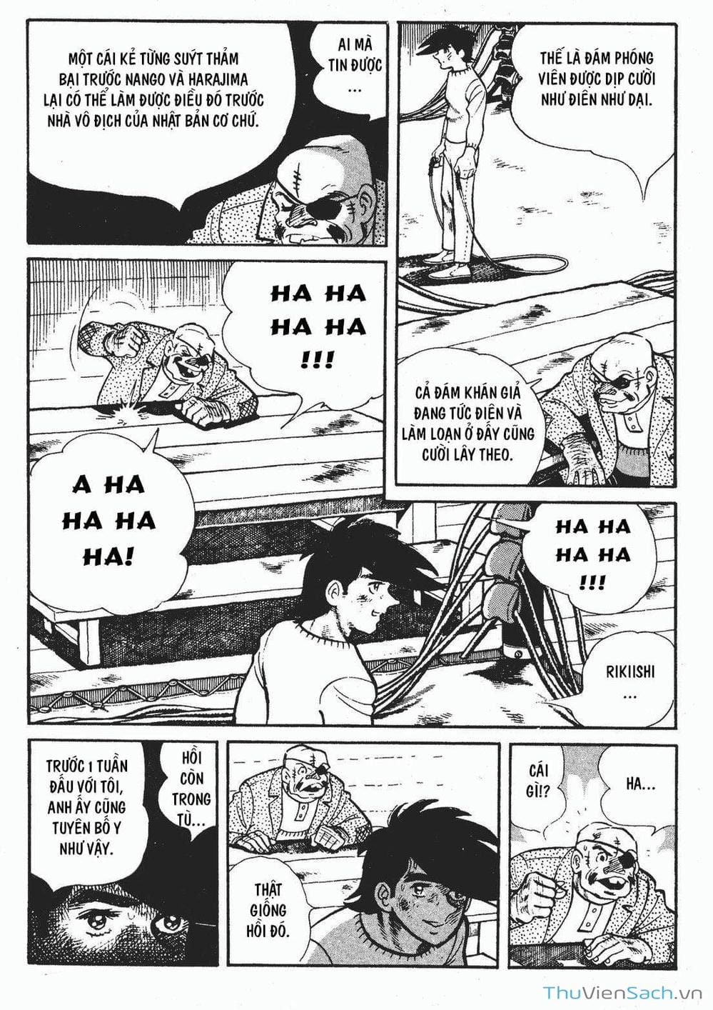 Truyện Tranh Thiết Quyền Lãng Tử - Ashita No Joe trang 5