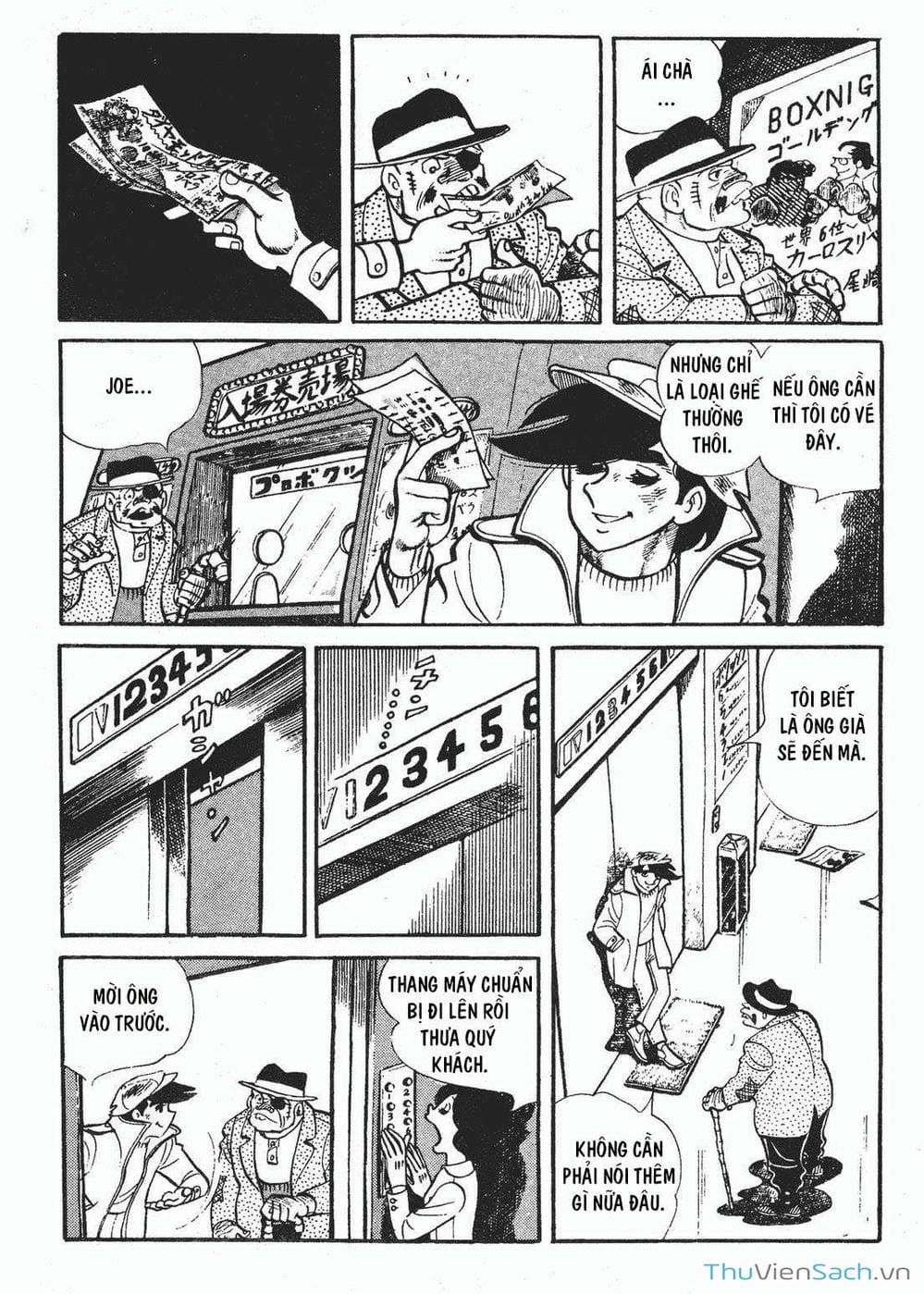 Truyện Tranh Thiết Quyền Lãng Tử - Ashita No Joe trang 5