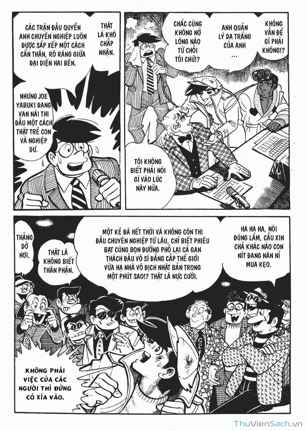 Truyện Tranh Thiết Quyền Lãng Tử - Ashita No Joe trang 5