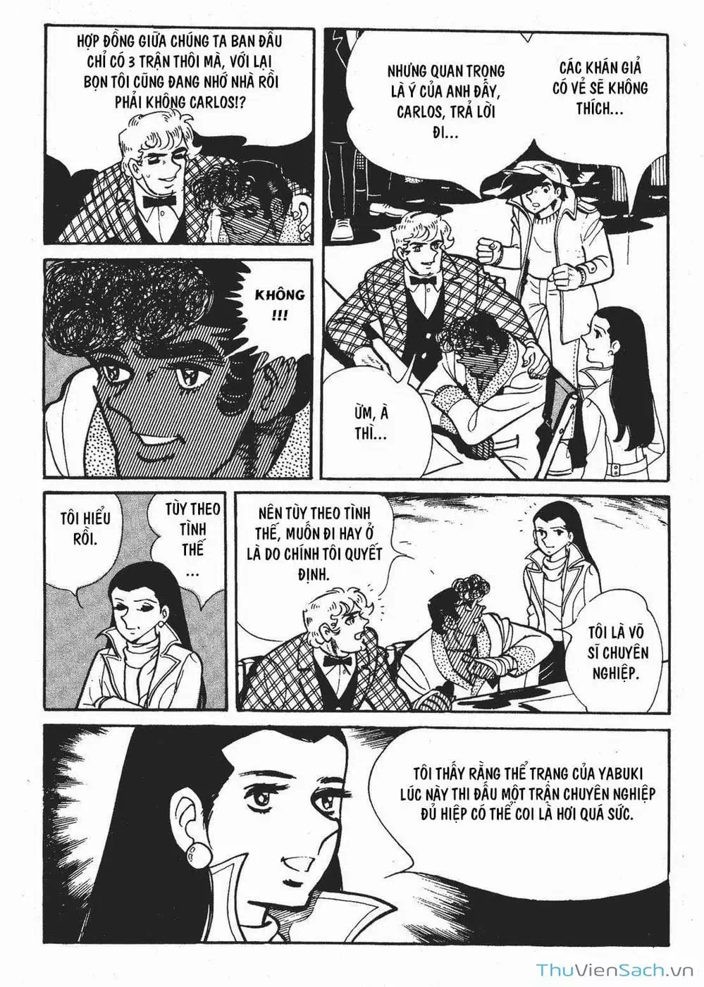 Truyện Tranh Thiết Quyền Lãng Tử - Ashita No Joe trang 5