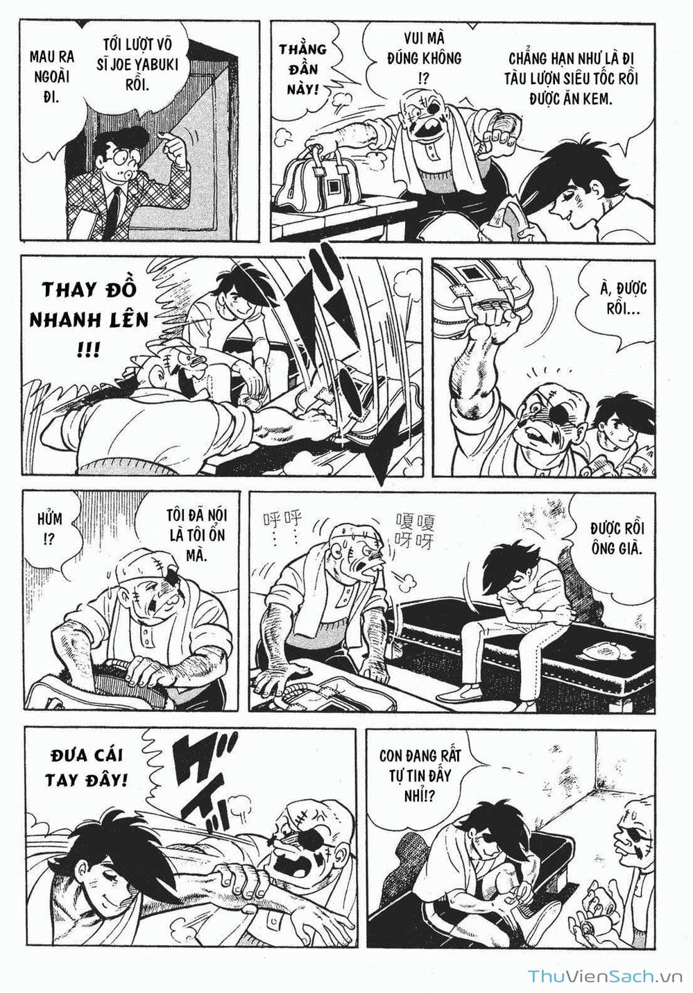 Truyện Tranh Thiết Quyền Lãng Tử - Ashita No Joe trang 5