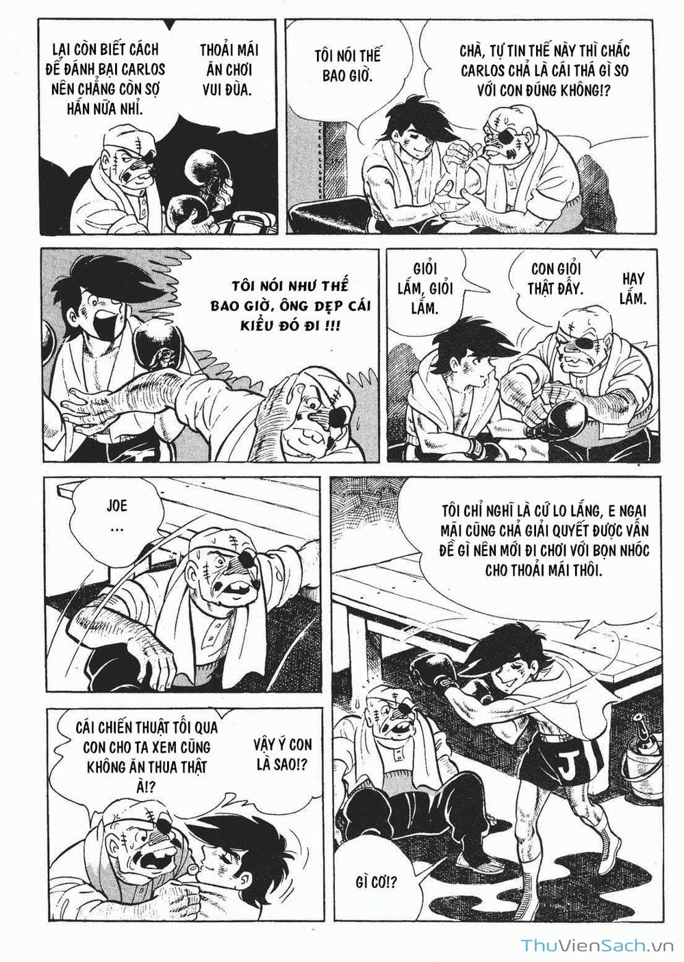 Truyện Tranh Thiết Quyền Lãng Tử - Ashita No Joe trang 5