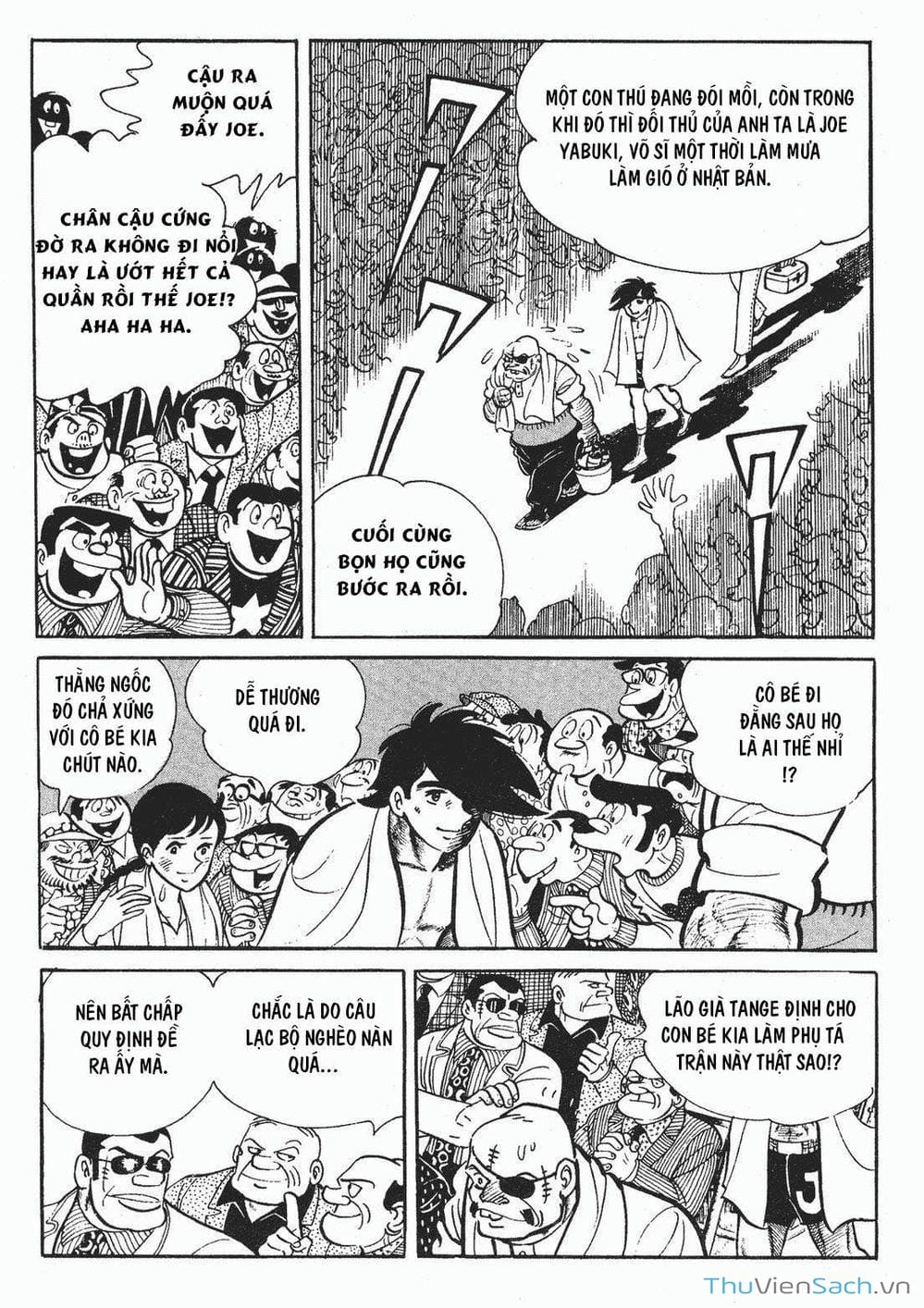 Truyện Tranh Thiết Quyền Lãng Tử - Ashita No Joe trang 5