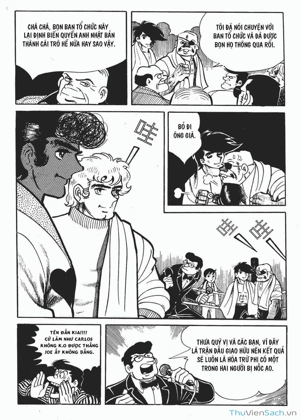 Truyện Tranh Thiết Quyền Lãng Tử - Ashita No Joe trang 5