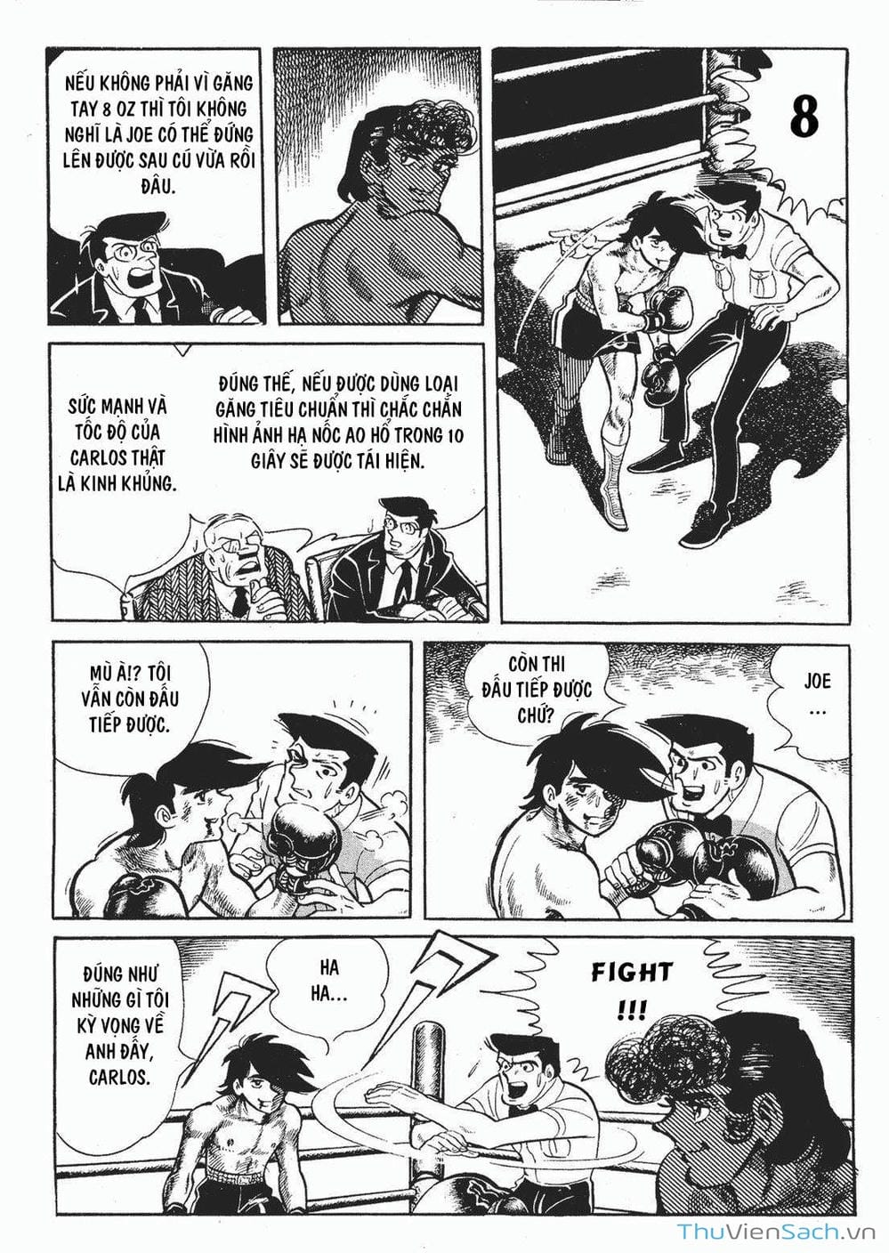 Truyện Tranh Thiết Quyền Lãng Tử - Ashita No Joe trang 5