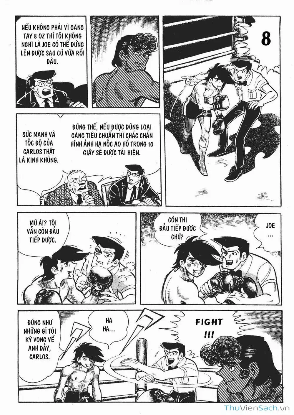 Truyện Tranh Thiết Quyền Lãng Tử - Ashita No Joe trang 5