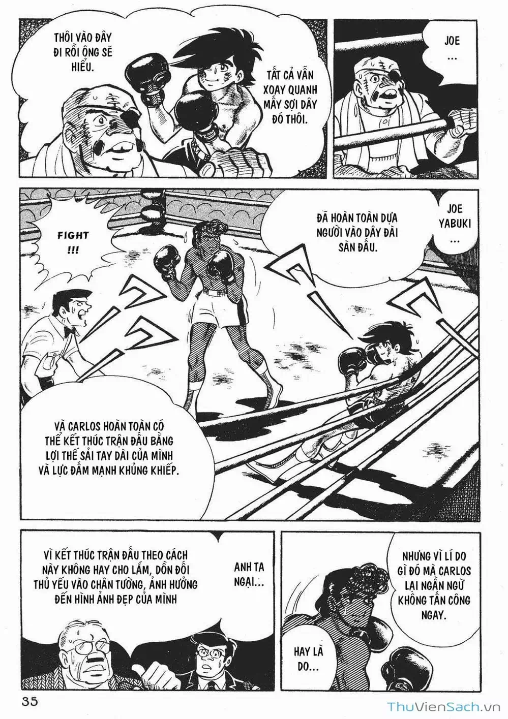 Truyện Tranh Thiết Quyền Lãng Tử - Ashita No Joe trang 5