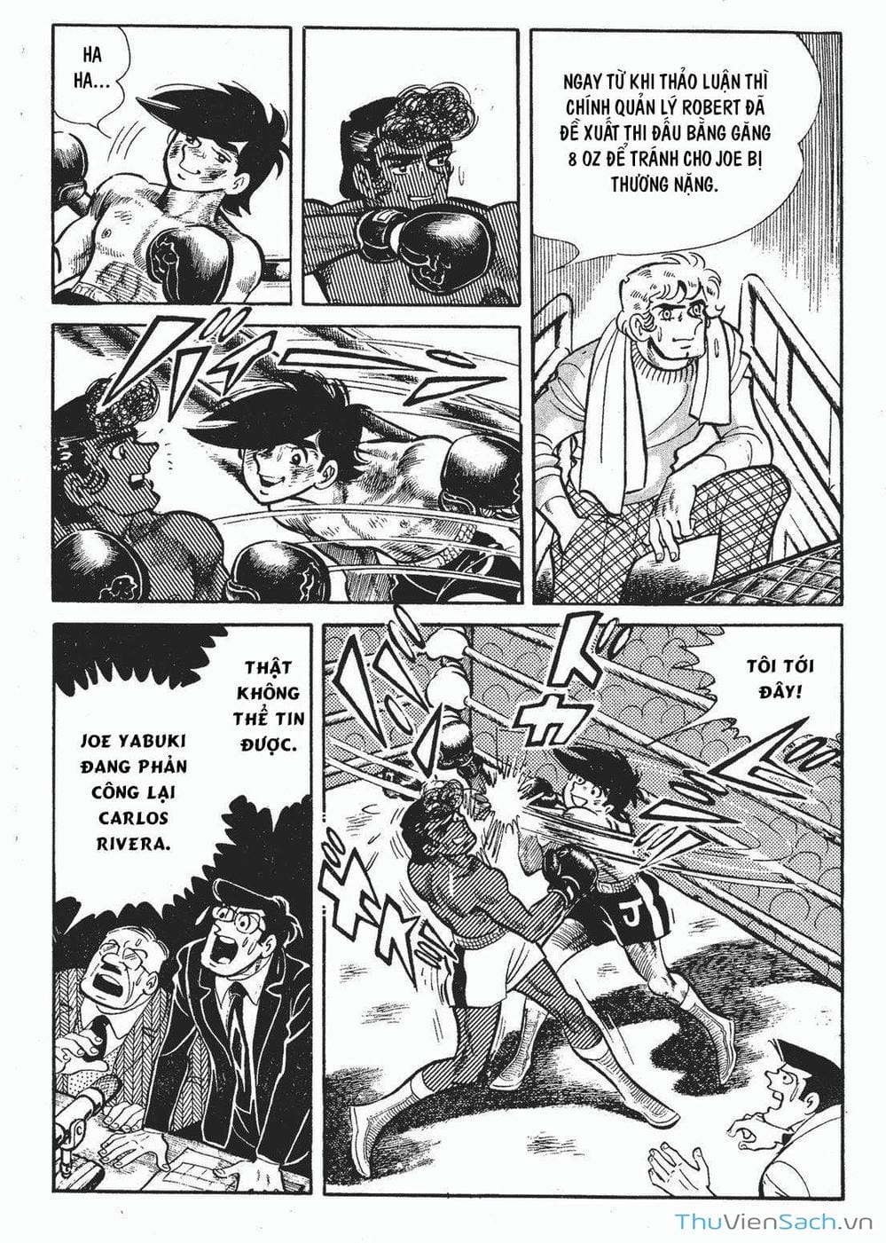 Truyện Tranh Thiết Quyền Lãng Tử - Ashita No Joe trang 5