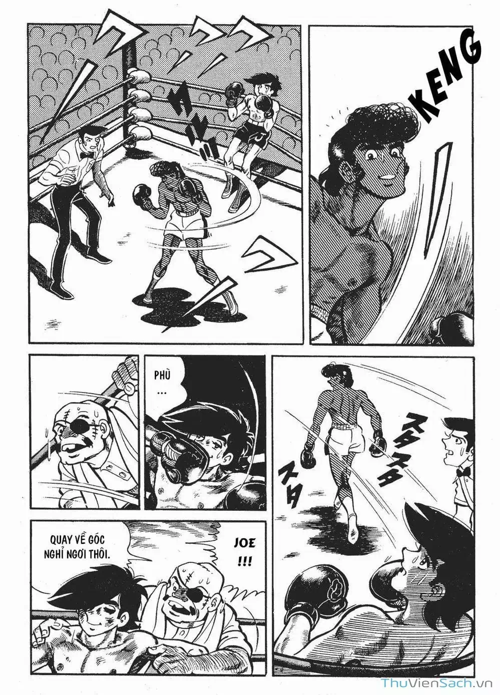 Truyện Tranh Thiết Quyền Lãng Tử - Ashita No Joe trang 5