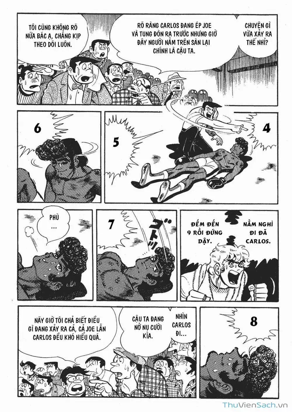 Truyện Tranh Thiết Quyền Lãng Tử - Ashita No Joe trang 5