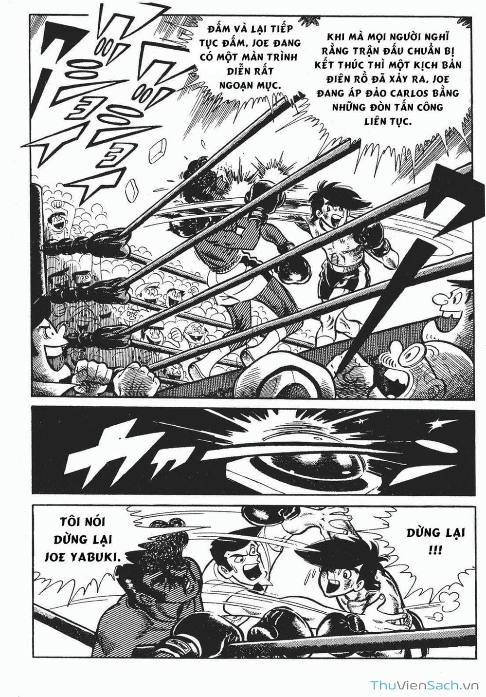 Truyện Tranh Thiết Quyền Lãng Tử - Ashita No Joe trang 5