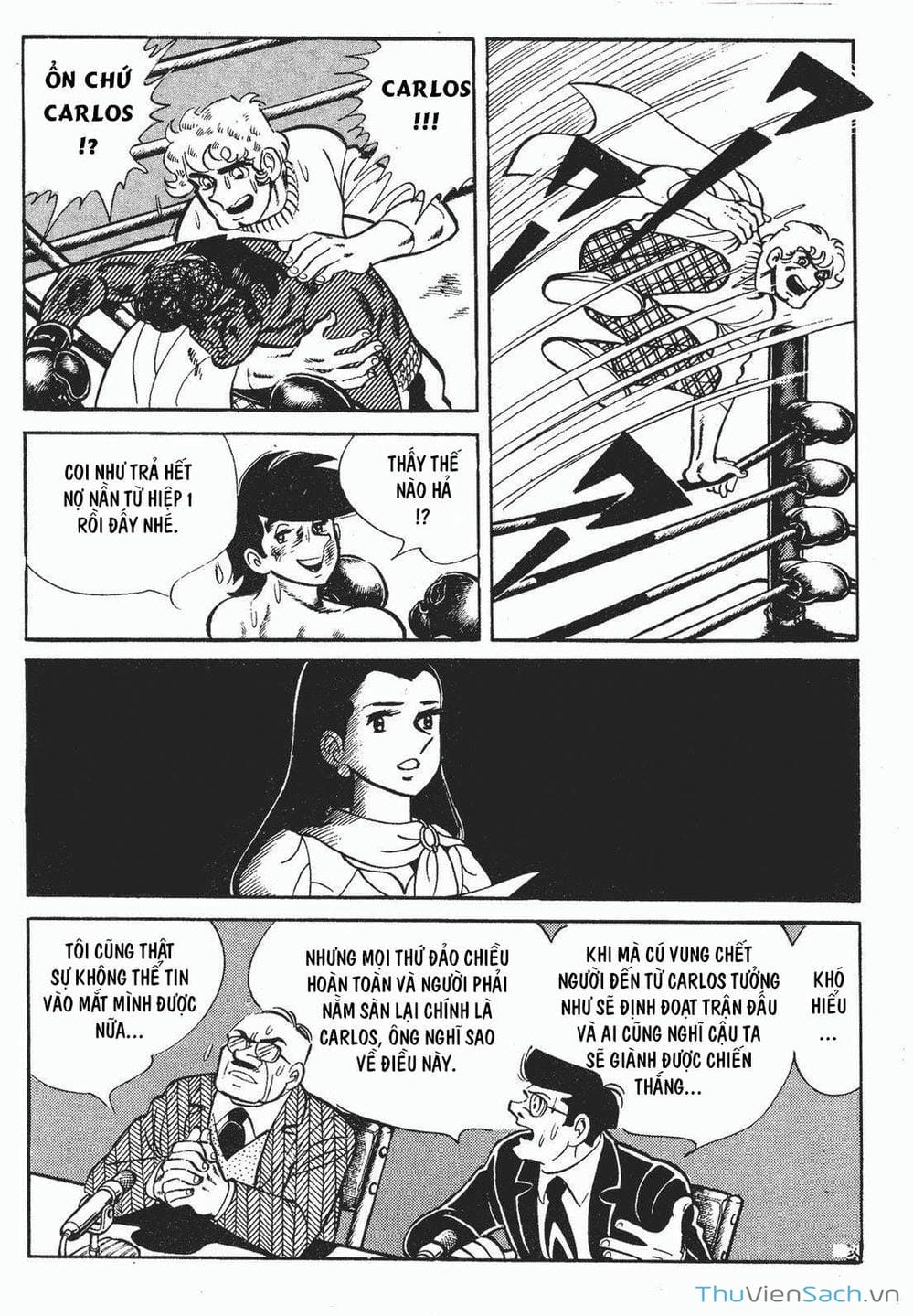 Truyện Tranh Thiết Quyền Lãng Tử - Ashita No Joe trang 5