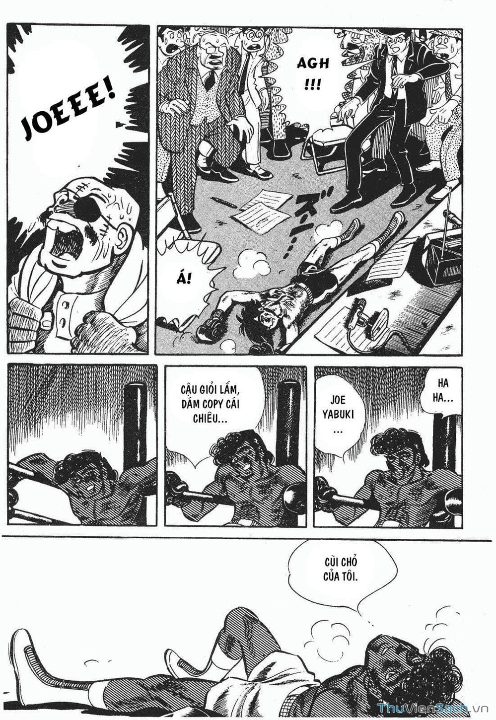 Truyện Tranh Thiết Quyền Lãng Tử - Ashita No Joe trang 5