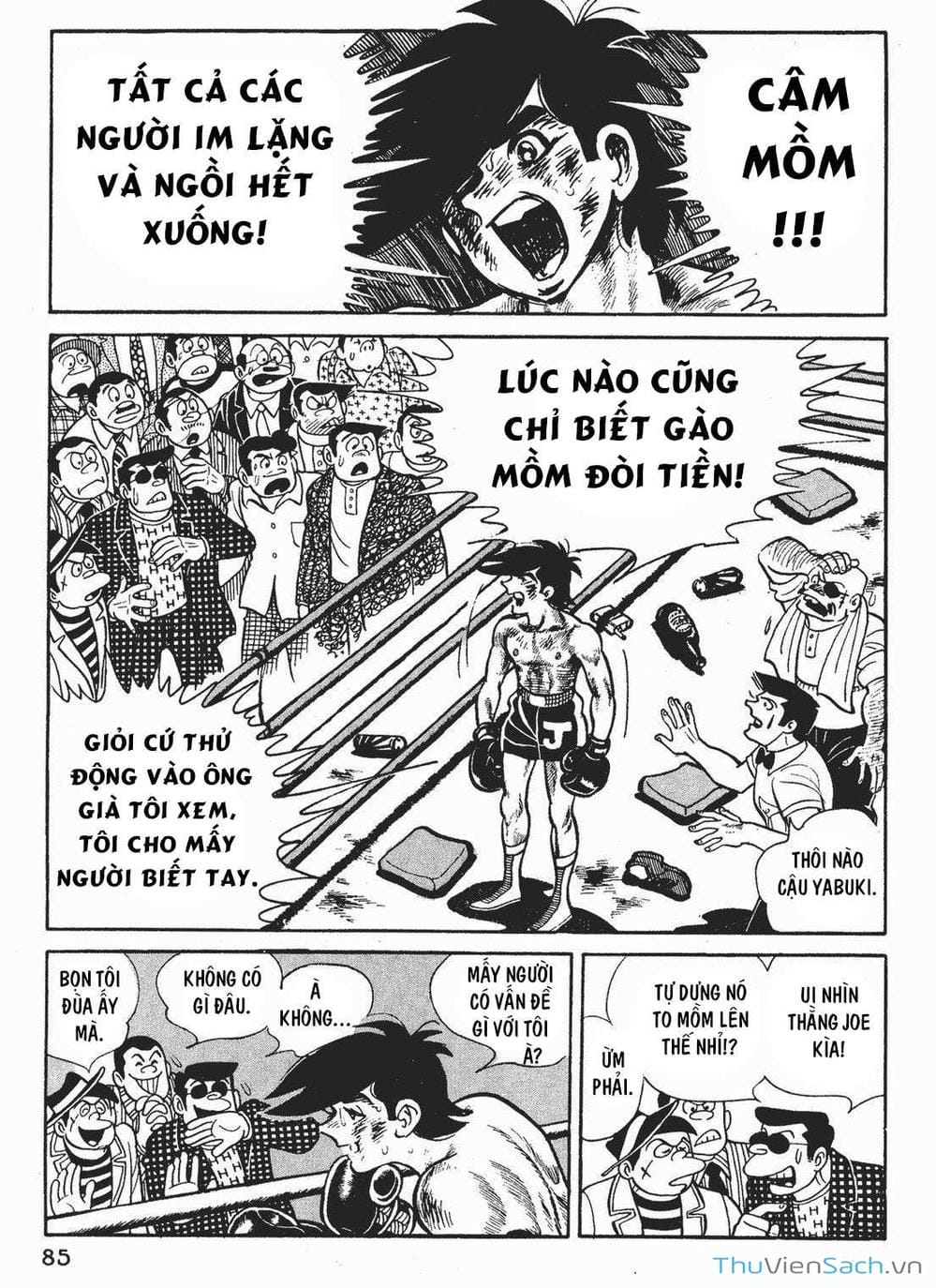 Truyện Tranh Thiết Quyền Lãng Tử - Ashita No Joe trang 5