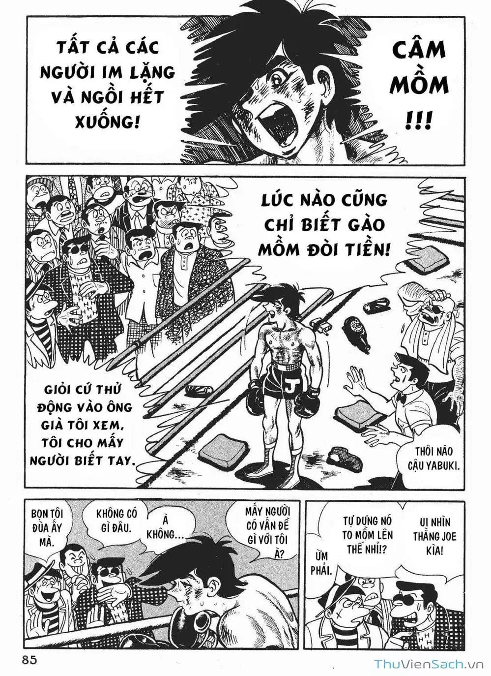 Truyện Tranh Thiết Quyền Lãng Tử - Ashita No Joe trang 5