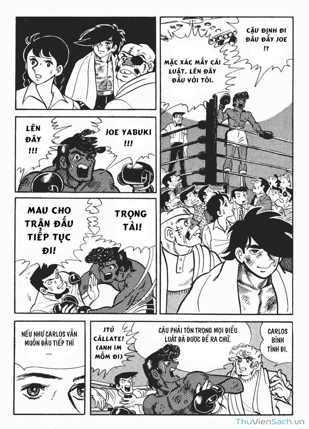 Truyện Tranh Thiết Quyền Lãng Tử - Ashita No Joe trang 5