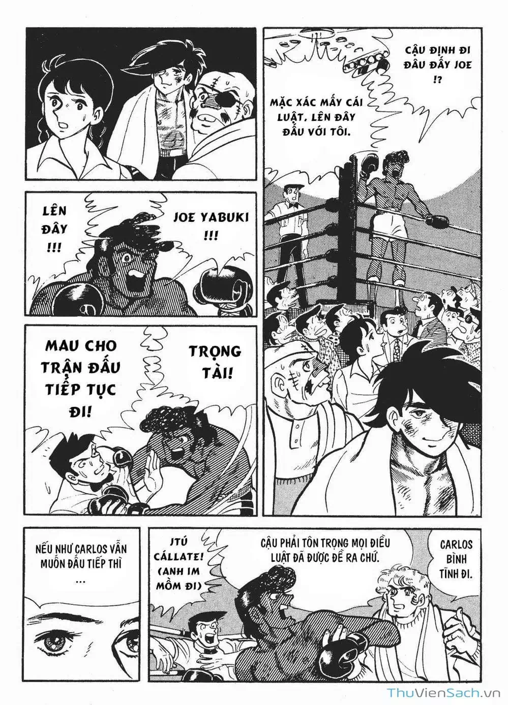 Truyện Tranh Thiết Quyền Lãng Tử - Ashita No Joe trang 5