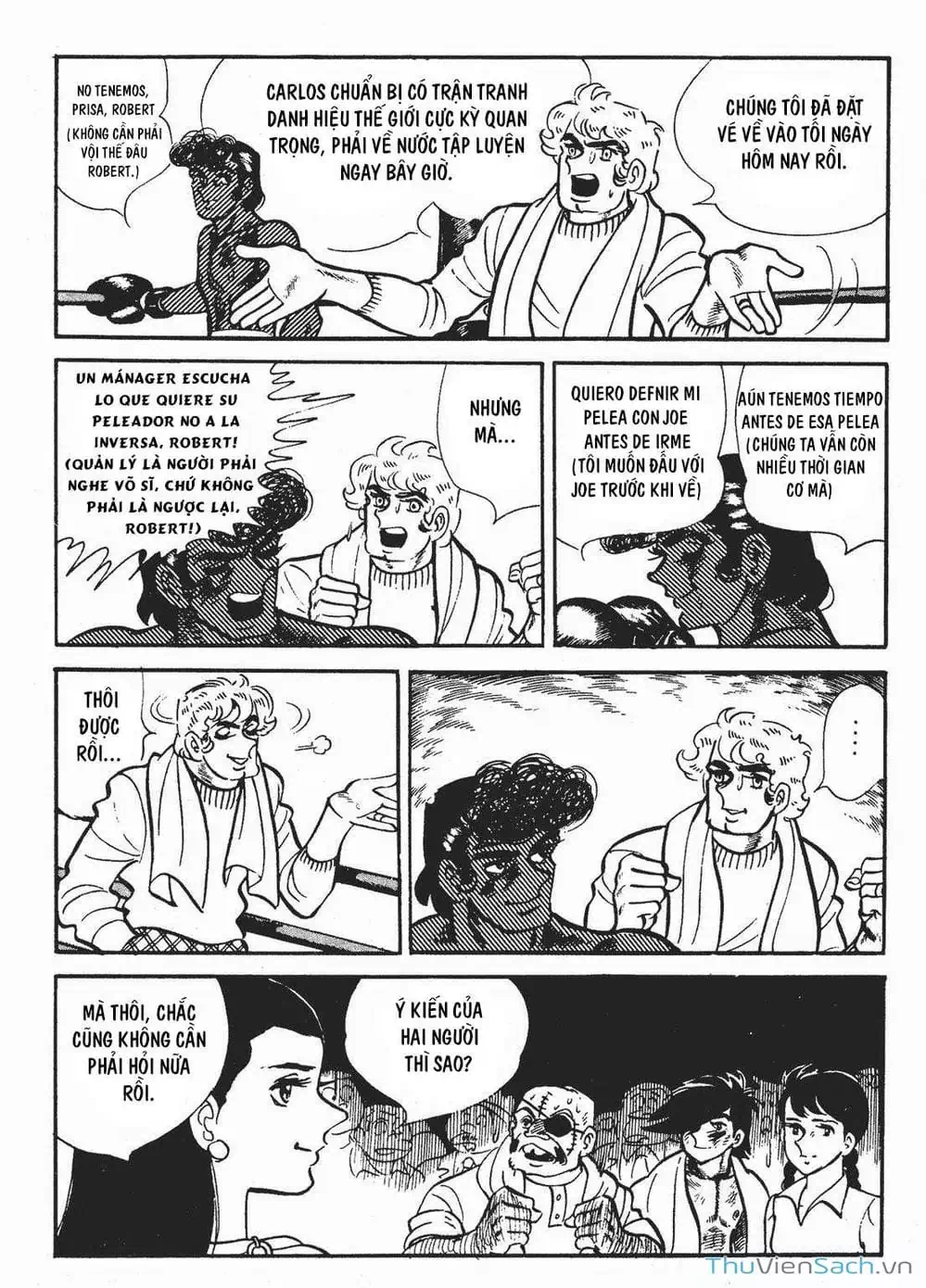 Truyện Tranh Thiết Quyền Lãng Tử - Ashita No Joe trang 5